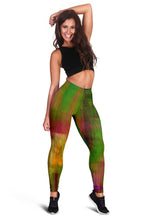 Load image into Gallery viewer, Women&#39;s Leggings - Abstract Green
