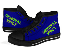 Load image into Gallery viewer, High Top Original Vincy Shoe - Blue
