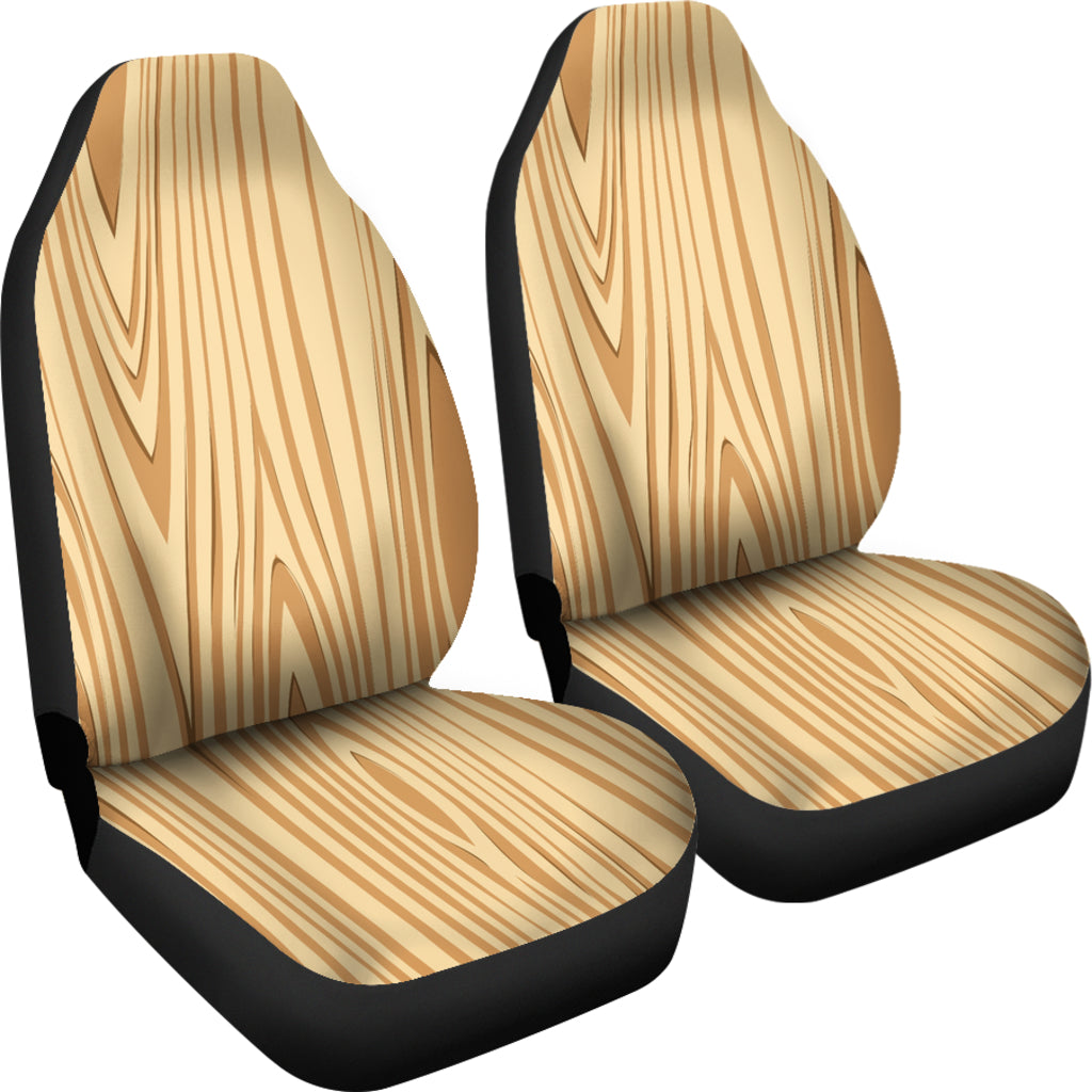 Car Seat Covers - Wood Grain