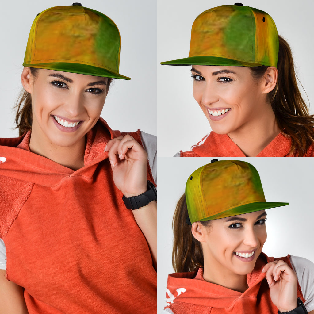 St. Vincent and the Grenadines Snapback Hat - Parrot Feathers