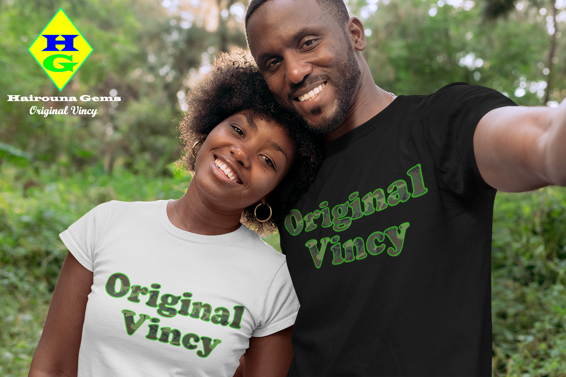 St. Vincent and the Grenadines T-Shirt Original Vincy Unisex Short Sleeve  (G)