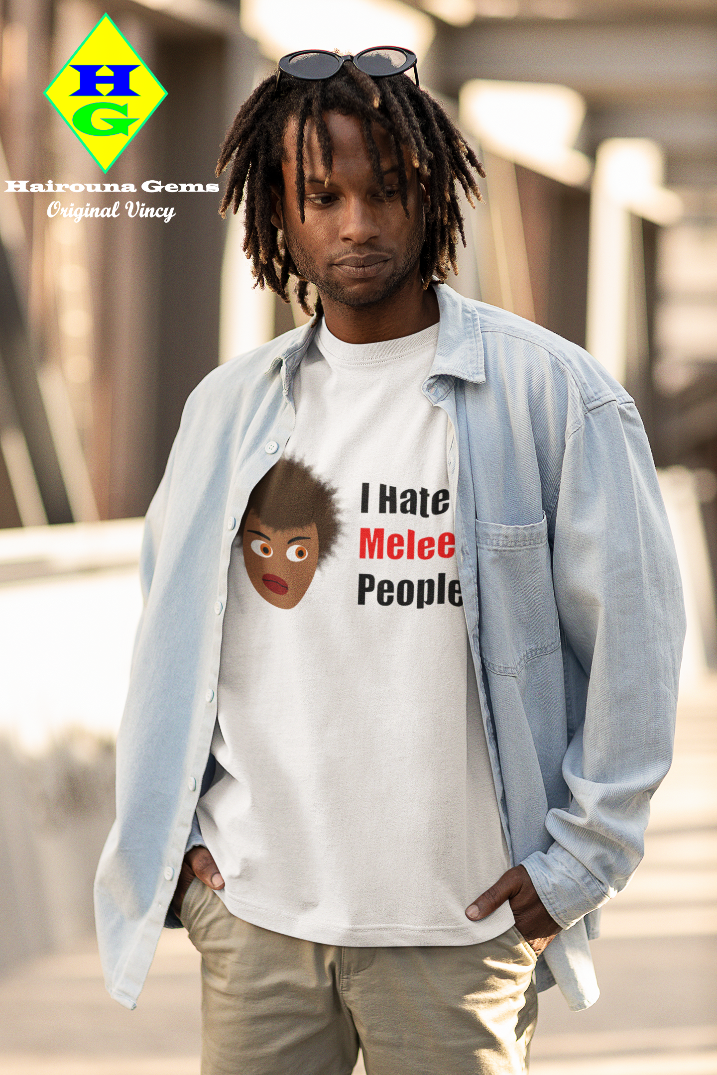 I Hate Melee People - Unisex t-shirt