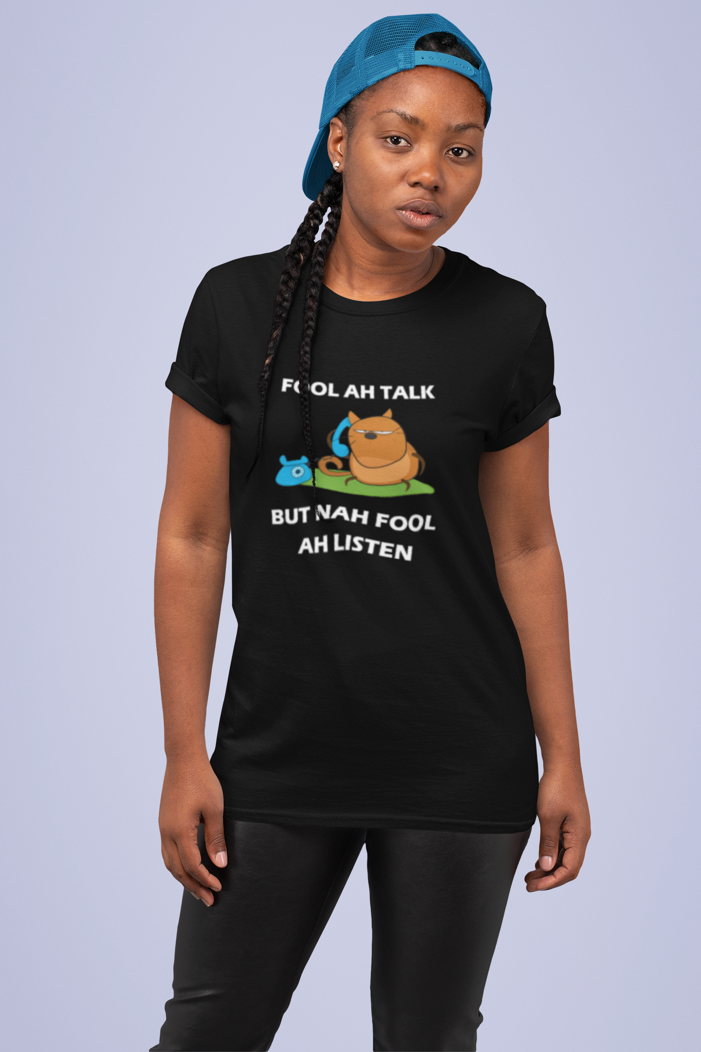 Fool Ah Talk - Short-sleeve unisex t-shirt (D)