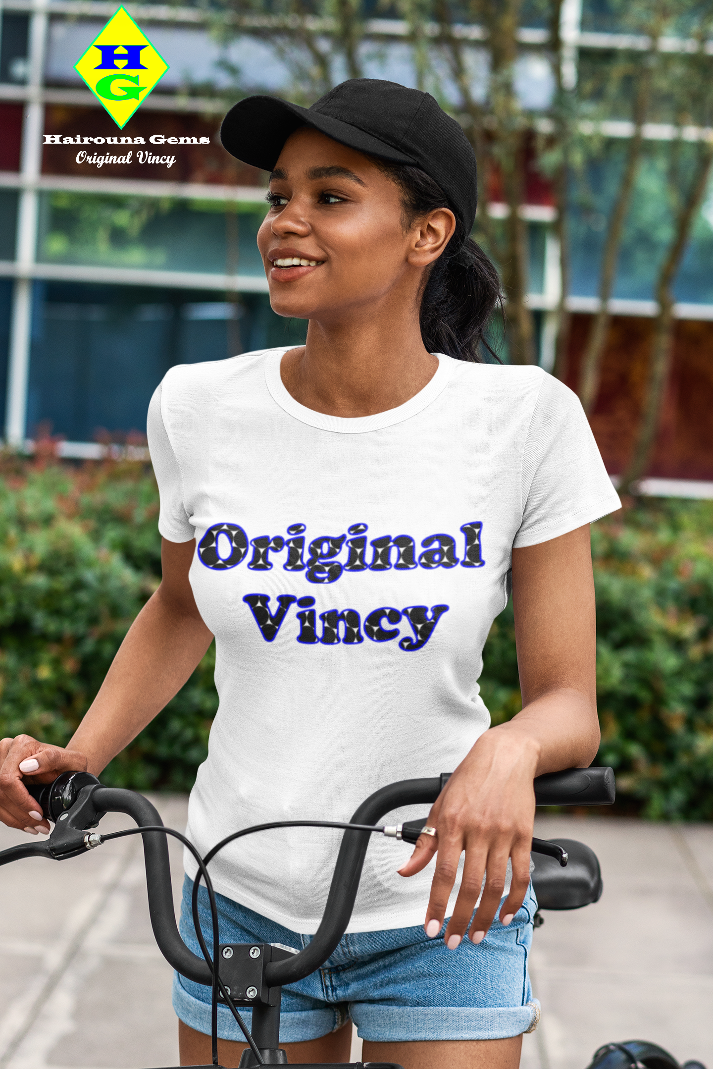 St. Vincent and the Grenadines T-Shirt Original Vincy Short-Sleeve Unisex (white)