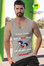 Load image into Gallery viewer, Steamy Unisex Tank Top (D)
