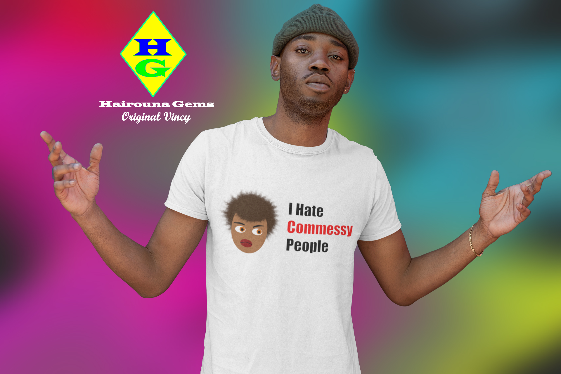 I Hate Commessy People Unisex t-shirt