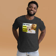 Load image into Gallery viewer, Your Team Sucks Unisex t-shirt
