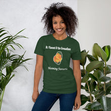 Load image into Gallery viewer, St. Vincent and the Grenadines Unisex t-shirt Blooming Fantastic (w)
