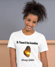 Load image into Gallery viewer, St. Vincent and the Grenadines Unisex t-shirt Always Golden (b)
