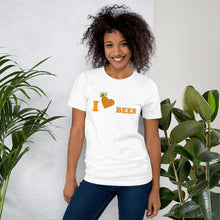 Load image into Gallery viewer, I Love Bees Unisex t-shirt
