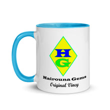 Load image into Gallery viewer, Hairouna Gems Mug with Color Inside (Right hand)
