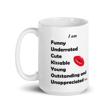 Load image into Gallery viewer, High Self Esteem White glossy mug (Right)
